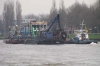 Transport of Waddenzee on Amsterdam-Rijnkanaal near Utrecht-Kanaleneiland