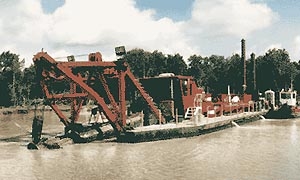 Alabama - cutter suction dredger