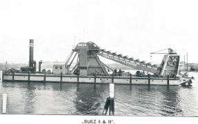 Suez III bucket ladder dredger