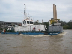 Draga Rio Madeira wid water injection dredger