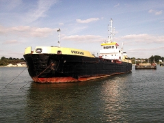 Swanage selfpropelled hopper barge