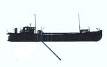 Suction hopper dredgers with stinging pipe